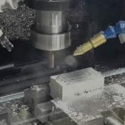 CNC DIY First Test Serious F2500 S10000 D8 3T Ap1 2mm