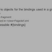 How To Create ADF Bindings Part2