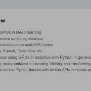 Accelerate Python Analytics On GPUs With RAPIDS