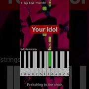 Saja Boys Your Idol Kpop Demon Hunters Piano Tutorial Shorts Netflix