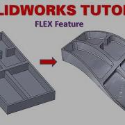SolidWorks Tutorial 60 3D Modeling Design With Feature Flex