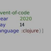Advent Of Code In Clojure 2020 Day 14