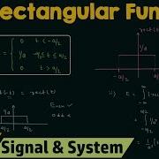 Unit Rectangular Function
