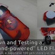 Teardown And Testing A Hand Powered LED Flashlight