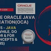 Java Certification OCA Loops In Java While Do While For For Each Concepts Questions