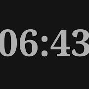 6 Minutes 43 Seconds Countdown Timer