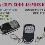 Copy Clone Remote Duplicator 433Mhz Copy Code Clear Code And Recovery Code Method Instructions