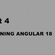 Part 4 Learning Angular 18 Folder Structure Files