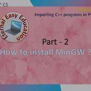 TN 12th STD CS Chapter 14 Importing C Files In Python Part 1 How To Install MinGW Interface