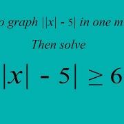 How To Graph Absolute Value Function In Few Seconds