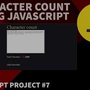 Character Count Using JavaScript Javascript Character Count