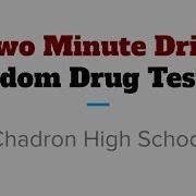 Two Minute Drill Random Drug Testing
