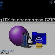 Using ITX To Decompress GZIP Data