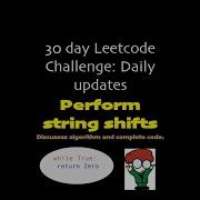 Leetcode Perform String Shifts Python