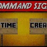 Minecraft COMMAND SIGNS Link A Command To A Sign Plugin Tutorial