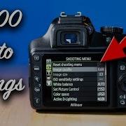 Nikon D3400 Best Settings For Photography Complete Nikon DSLR Setup Tutorial