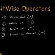 BITWISE OPERATOR TUTORIAL COMPLEMENT OPERATOR BITWISE COMPLEMENT