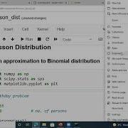 Binomial And Poisson Distributions Python Functions