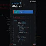 Slidable List In Flutter Subscribe To 2ByteCode Flutter Fluttertutorialforbeginners
