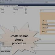 How To Create Search In VB Net Using Stored Procedure In Sql Server