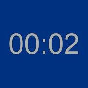 5 Second Timer Video Blue Backdrop Simple Design