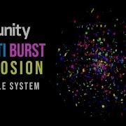 Exploding Confetti VFX Particle System How To Make Bursting Confetti In Unity Particle System VFX