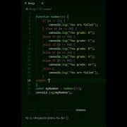 JavaScript Program To Find Grade Of A Student Using If Else