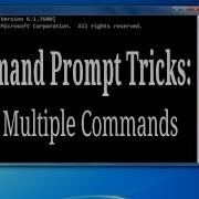 How To Run Multiple Commands In Command Prompt
