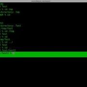 Moving Around The Linux Shell Script Tutorial Change Directory Folder