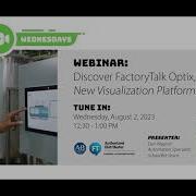 Rockwell Automation Discover FactoryTalk Optix A New Visualization Platform Webinar Wednesdays