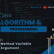 Java Dasar 21 Method Variabel Argument Fun Java Community