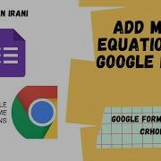 Add Math Equations To Google Forms Using A Google Chrome Extension Aryan Irani