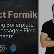 How To Simple Form In React Formik Reducing Boilerplate Error Msg Field Components Urdu Hindi