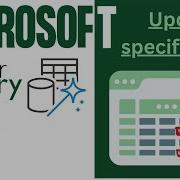 Microsoft Power Query обновление значений определенных строк путем слияния