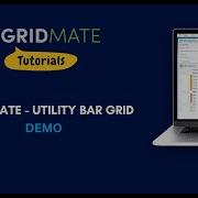 GridMate Utility Bar Grid Demo