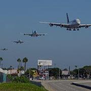 LOS ANGELES LAX Airport Plane Spotting Aircraft Flight Route Information Subtitles