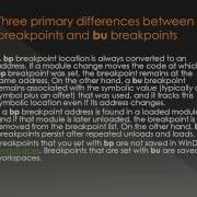 Introduction To Windbg Series 1 Part 17 Command Bu Or Breakpoint Unresolved