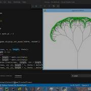 Python Pygame Fractal Trees