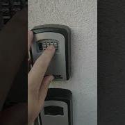 Master Lock Key Box Opening