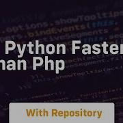 Is Python Faster Than Php