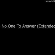Gottsha No One To Answer Extended Version