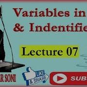 Lecture 07 Variable Identifiers In Java By Sanjay Kumar Soni In Hindi English