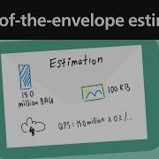 Back Of The Envelope Estimation Capacity Planning