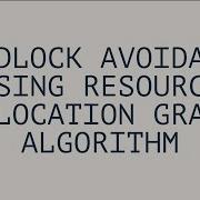 DEADLOCK AVOIDANCE RESOURCE ALLOCATION GRAPH ALGORITHM PART 1
