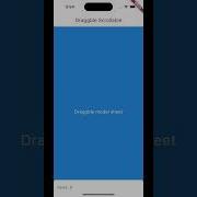 Flutter Draggable Scrollable Sheet Draggable Bottom Sheet Shorts