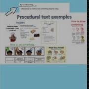 Procedural Text Examples And Features