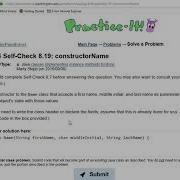 Building Java Programs Ch 8 Self Check 8 19 ConstructorName