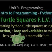 11 Turtle Squares Function Variables Loop Pt1