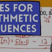 Explicit And Recursive Rules For Arithmetic Sequences