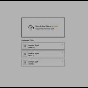 Multiple Documents Upload With Drag And Drop In ReactJS And Tailwind